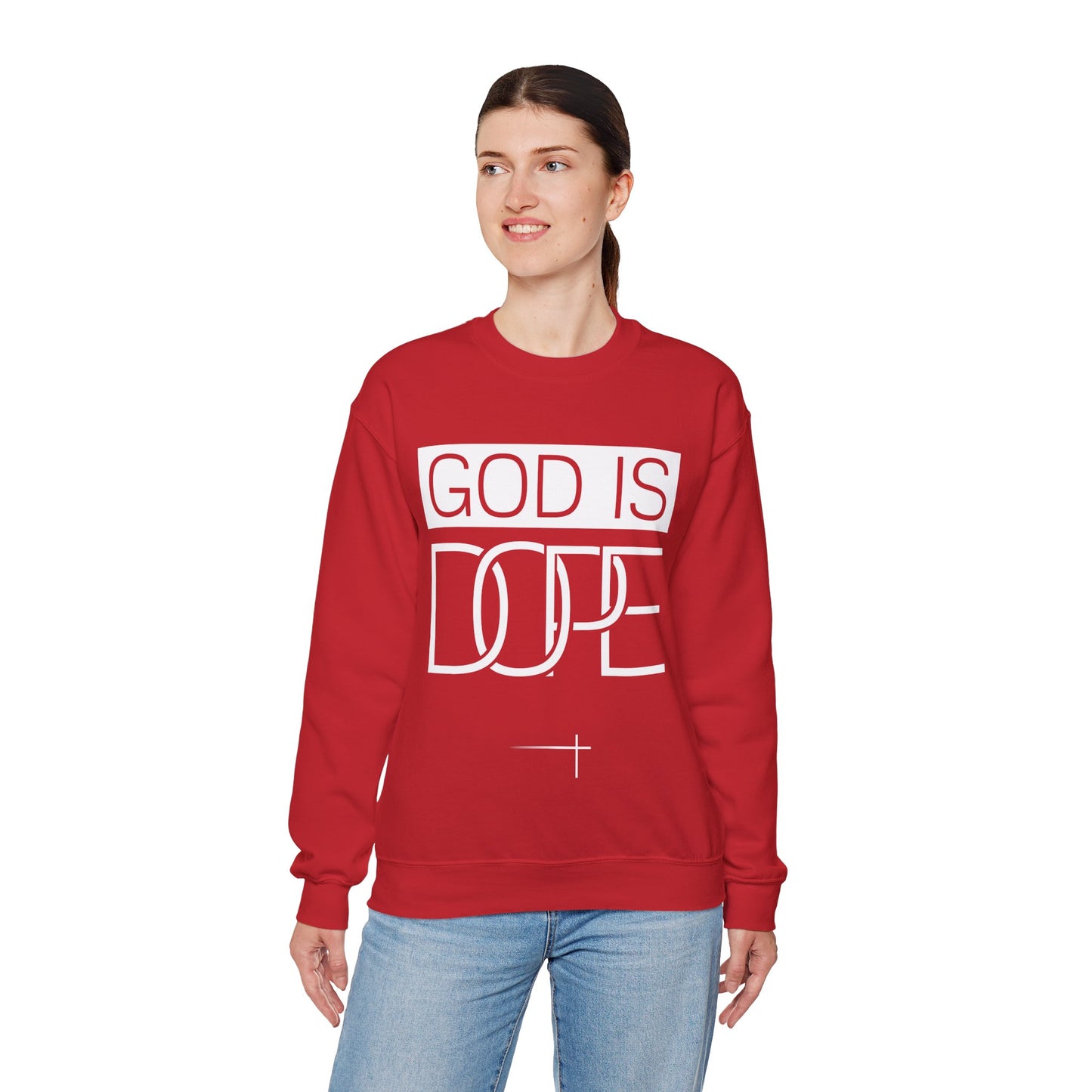 BOLD FAITH - God is Dope Sweatshirt