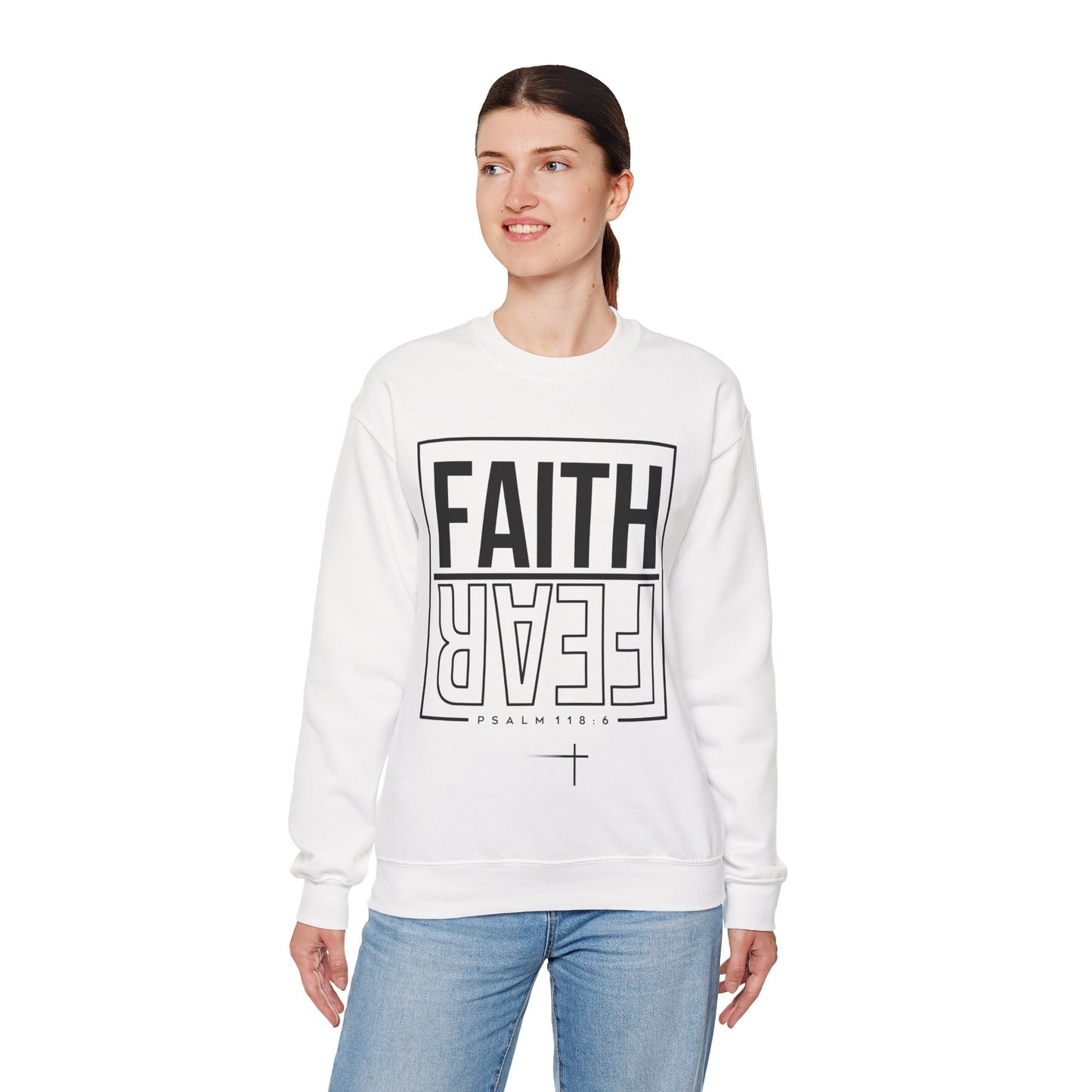 BOTH FAITH - Faith Over Fear Sweatshirt
