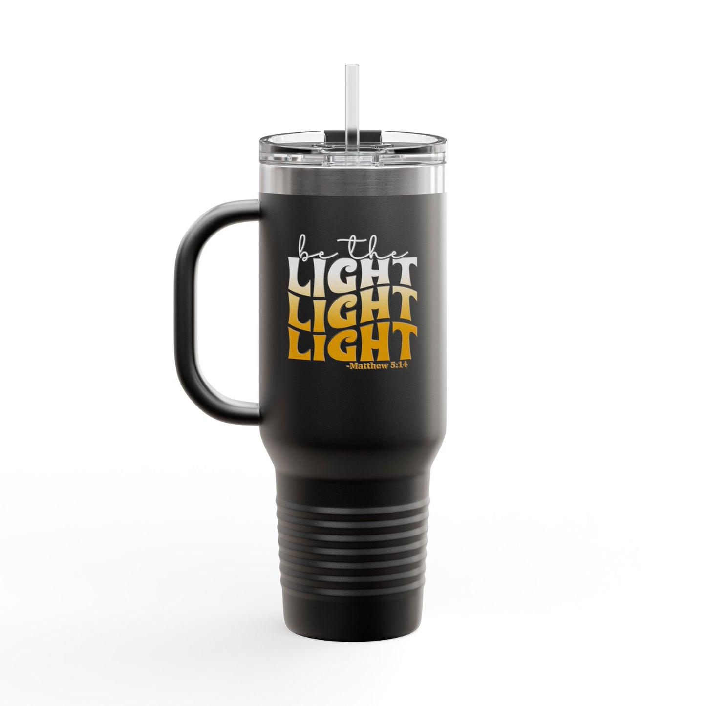 40oz Insulated Mug - Be the Light