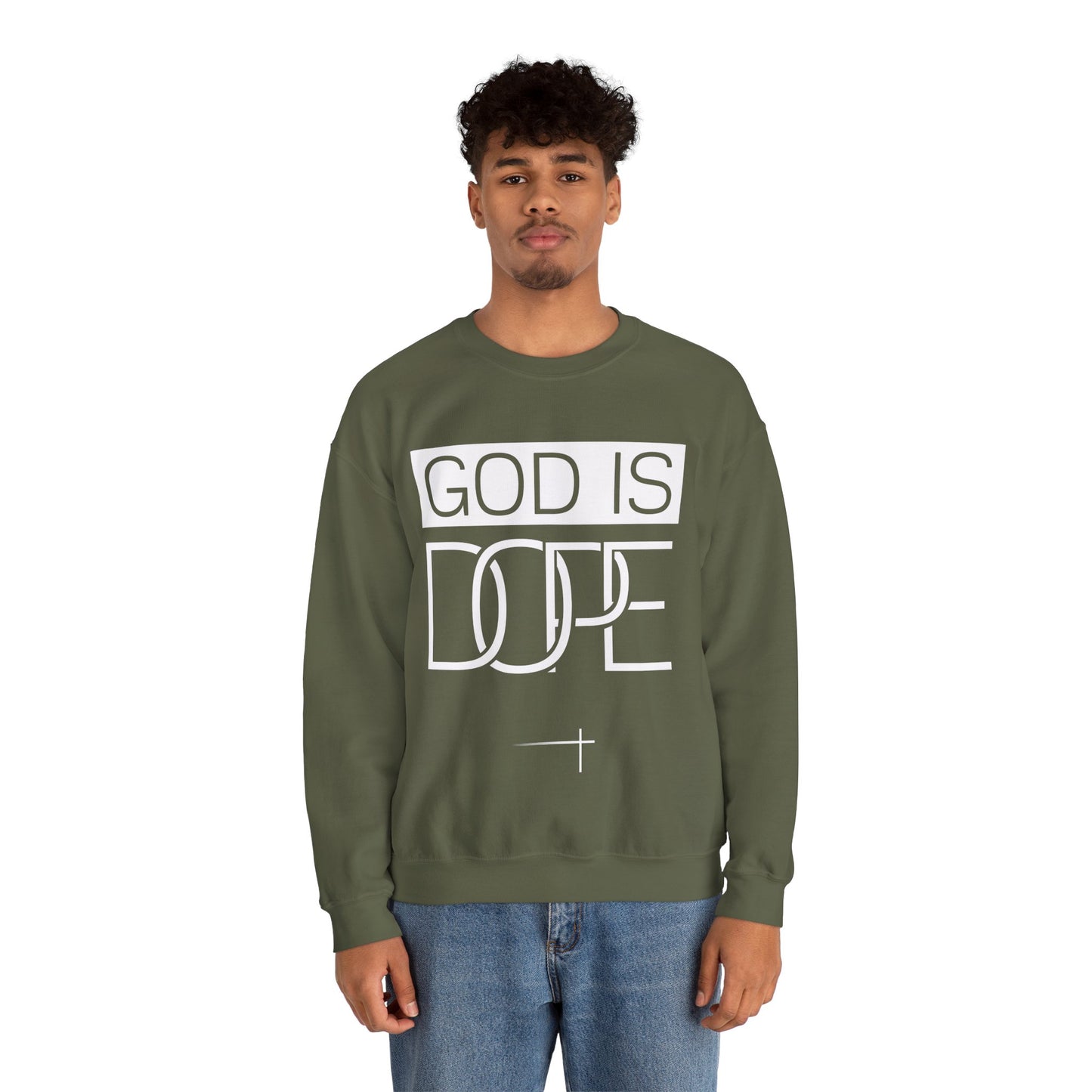 BOLD FAITH - God is Dope Sweatshirt