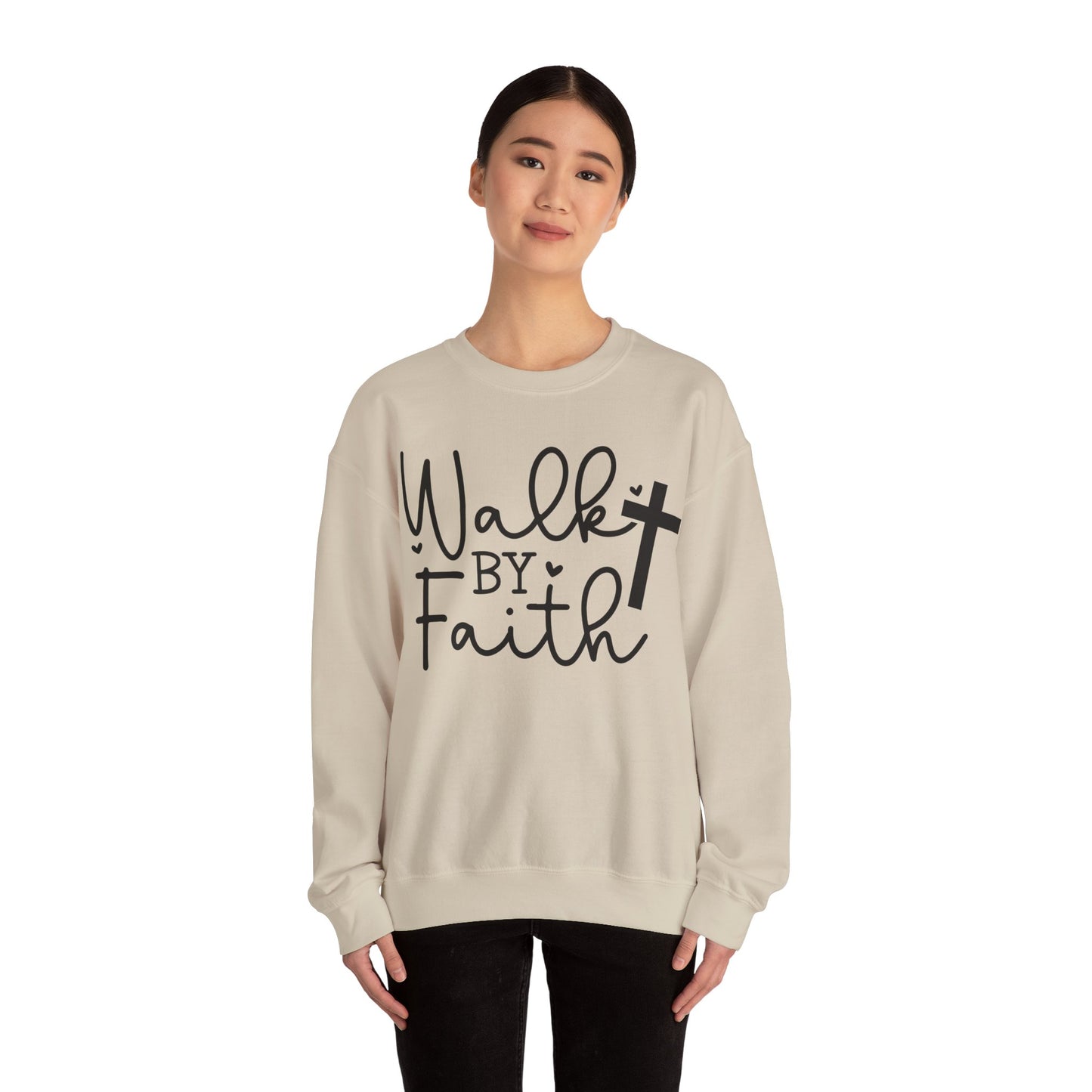 ELEGANCE Collection - Walk By Faith Sweatshirt