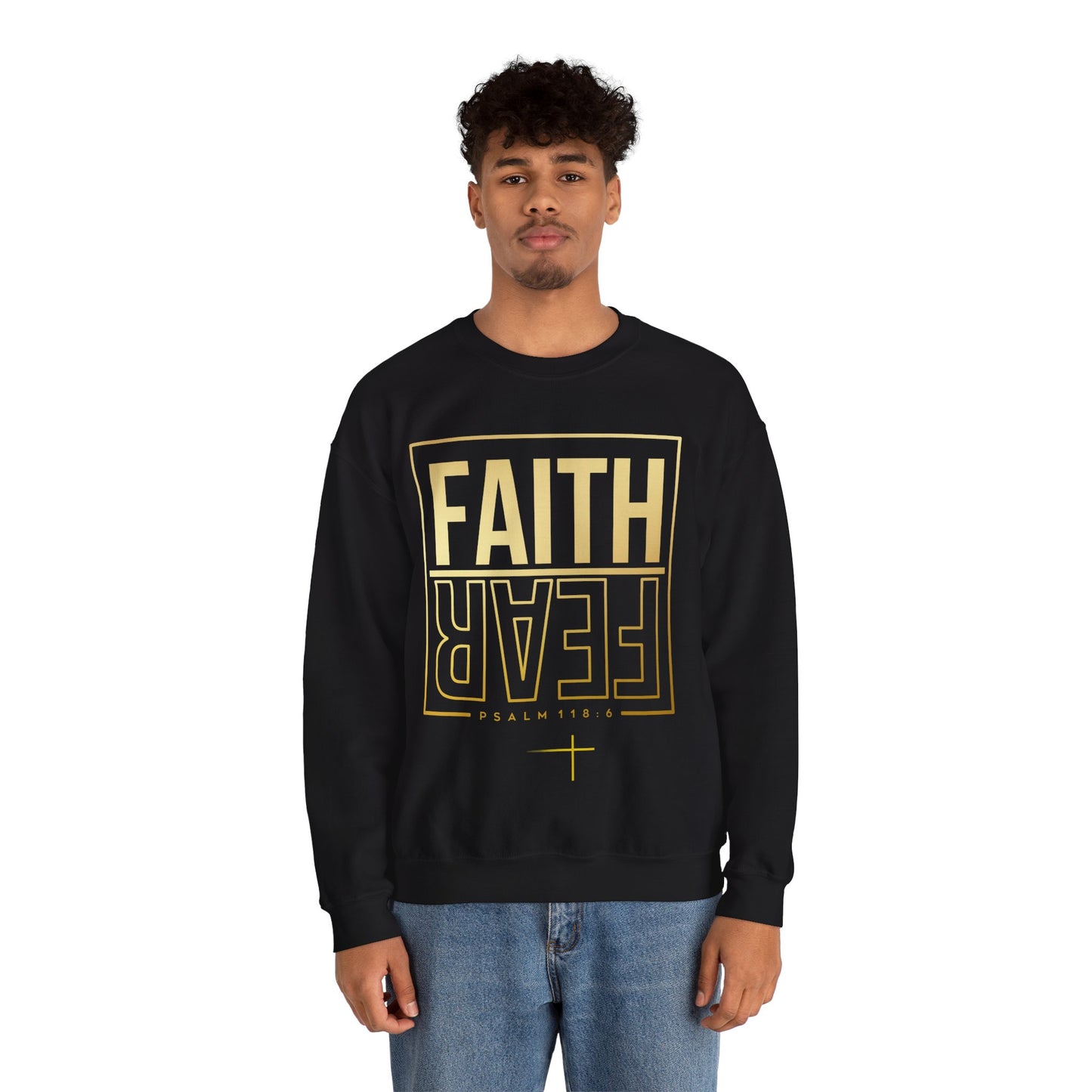 BOTH FAITH - Faith Over Fear Sweatshirt