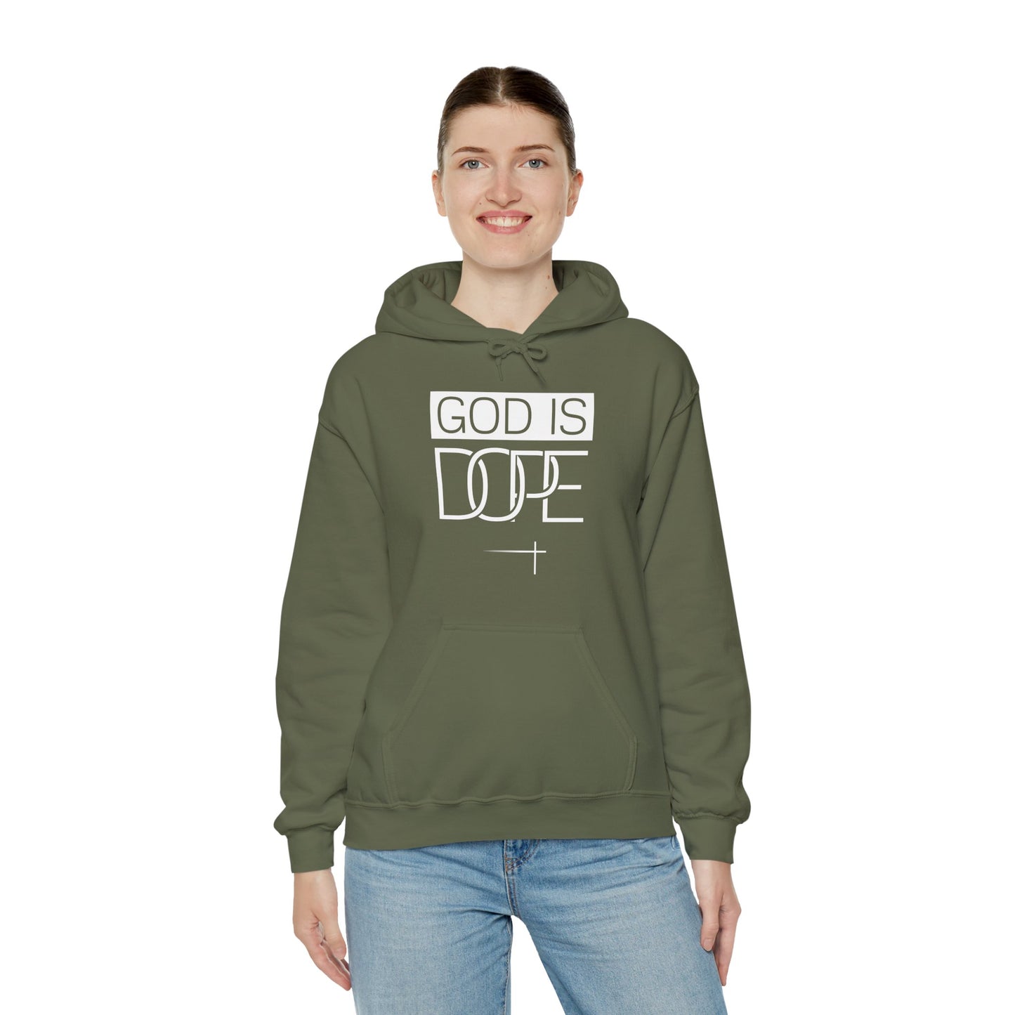 BOLD FAITH - God is Dope Hoodie