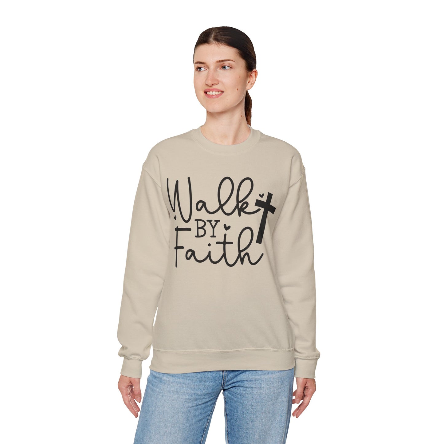 ELEGANCE Collection - Walk By Faith Sweatshirt