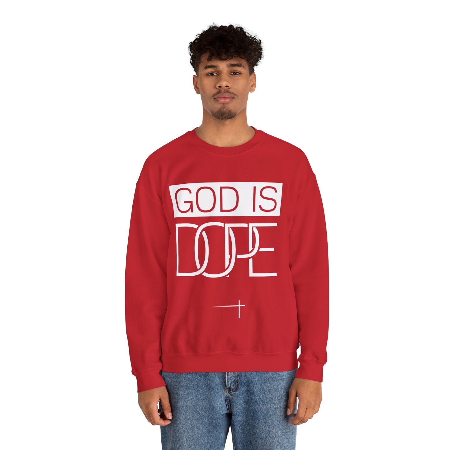 BOLD FAITH - God is Dope Sweatshirt