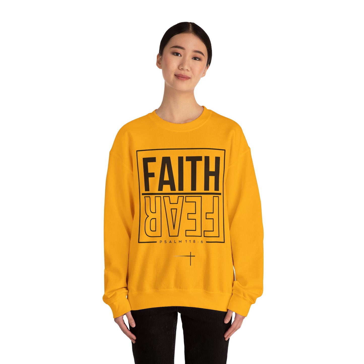 BOTH FAITH - Faith Over Fear Sweatshirt