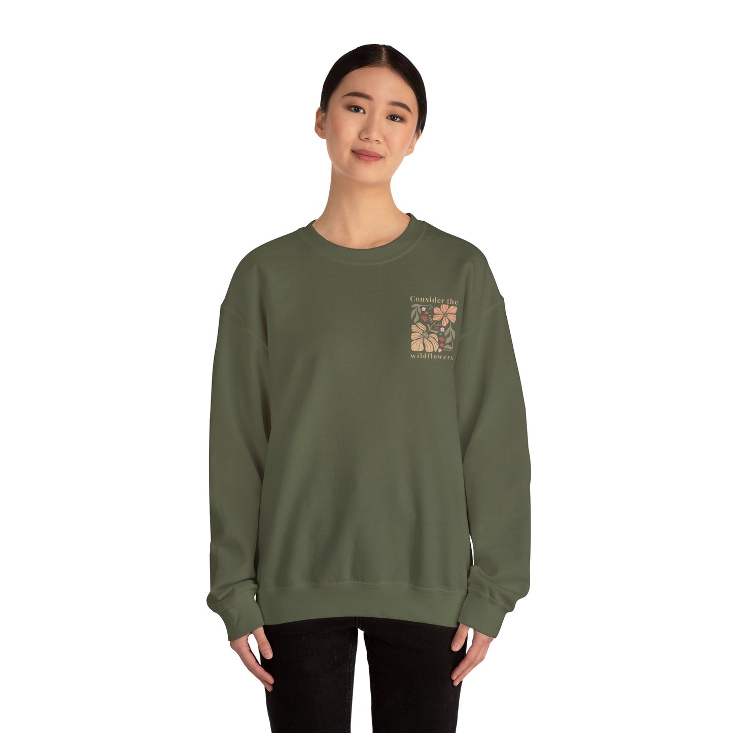ELEGANCE Collection - Consider the Wildflowers Sweatshirt