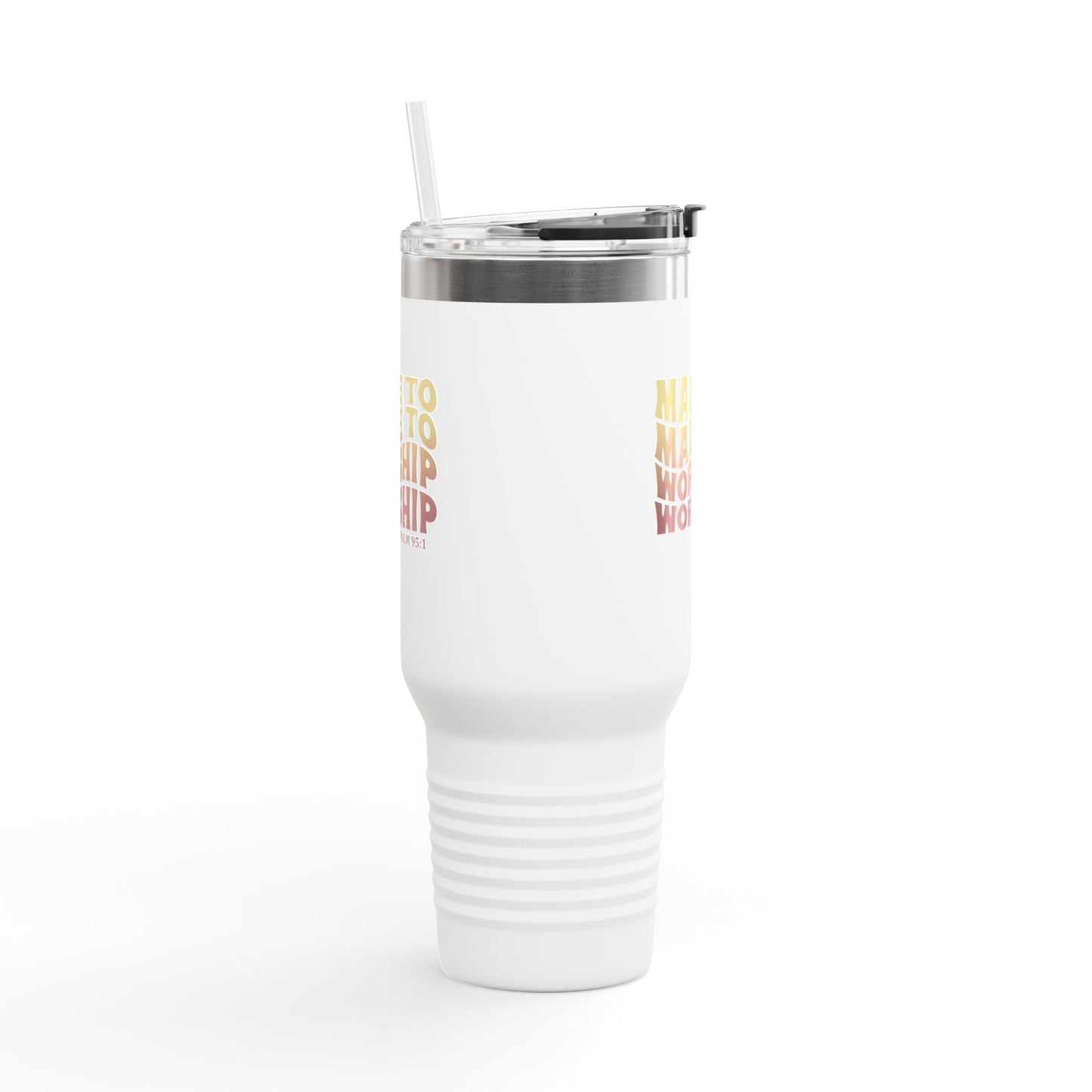 40oz Insulated Mug - Made to Worship