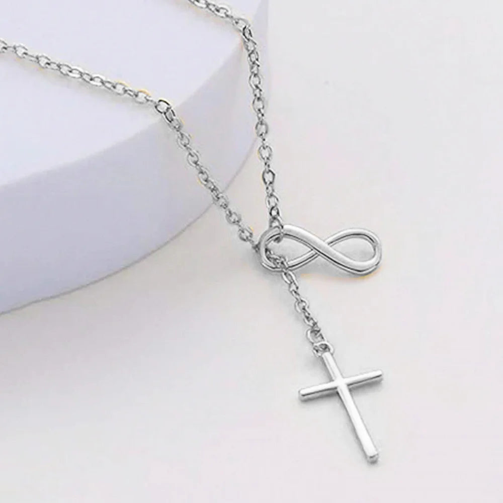 CrossThreads - Forever Cross Necklace