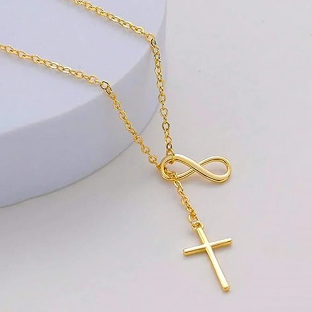 CrossThreads - Forever Cross Necklace