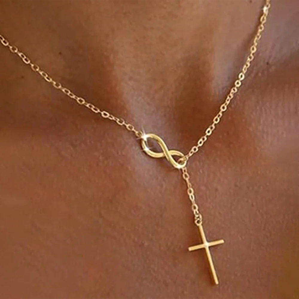 CrossThreads - Forever Cross Necklace