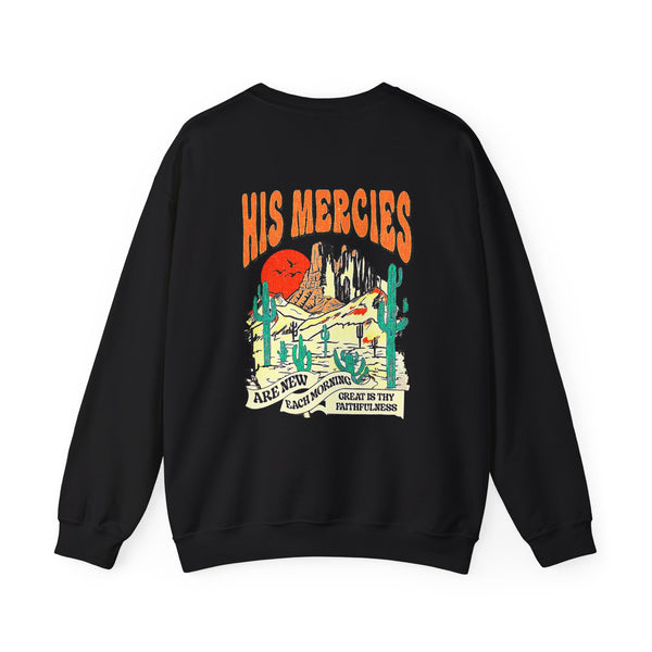 ELEGANCE Collection - His Mercies Sweatshirt