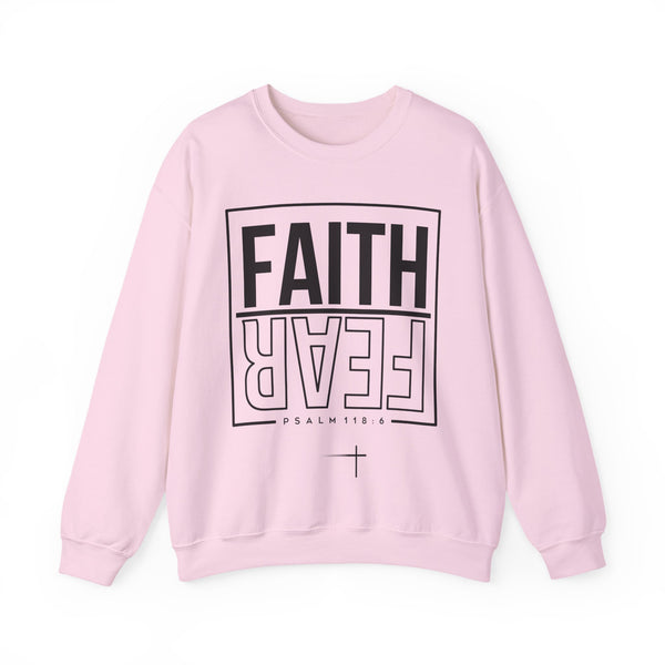 BOTH FAITH -  Faith Over Fear Sweatshirt
