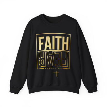 BOTH FAITH -  Faith Over Fear Sweatshirt