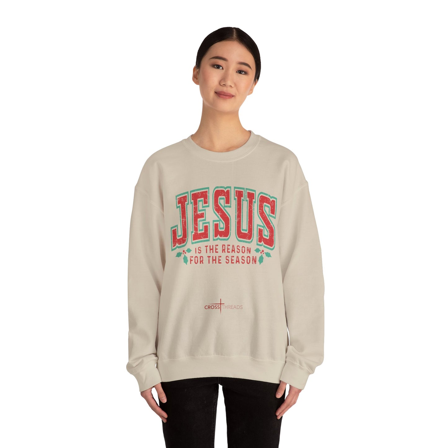 Christmas Collection - Jesus is the Reason Sweatshirt