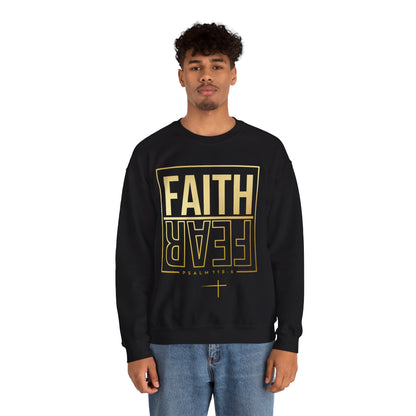 BOTH FAITH -  Faith Over Fear Sweatshirt
