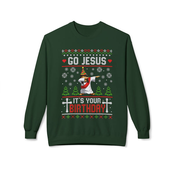 Christmas Collection - Go Jesus Sweatshirt