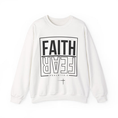 BOTH FAITH -  Faith Over Fear Sweatshirt
