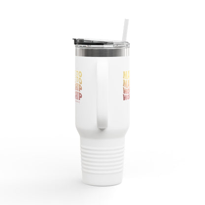 40oz Insulated Mug - Made to Worship
