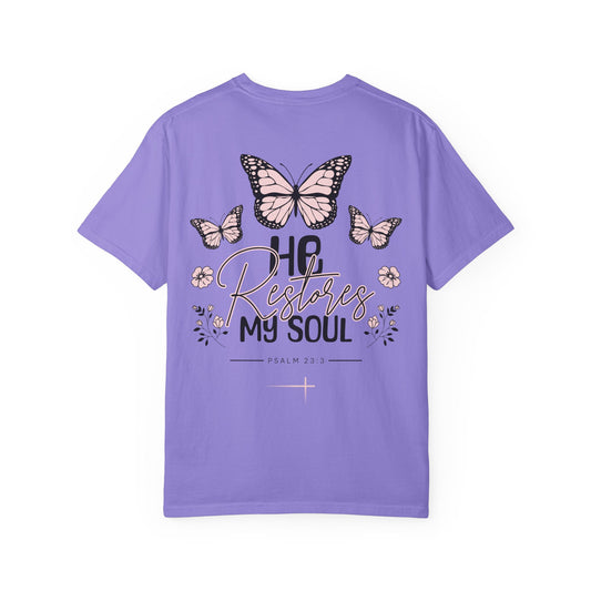 ELEGANCE - Restores My Soul Psalm 23:3 Tee