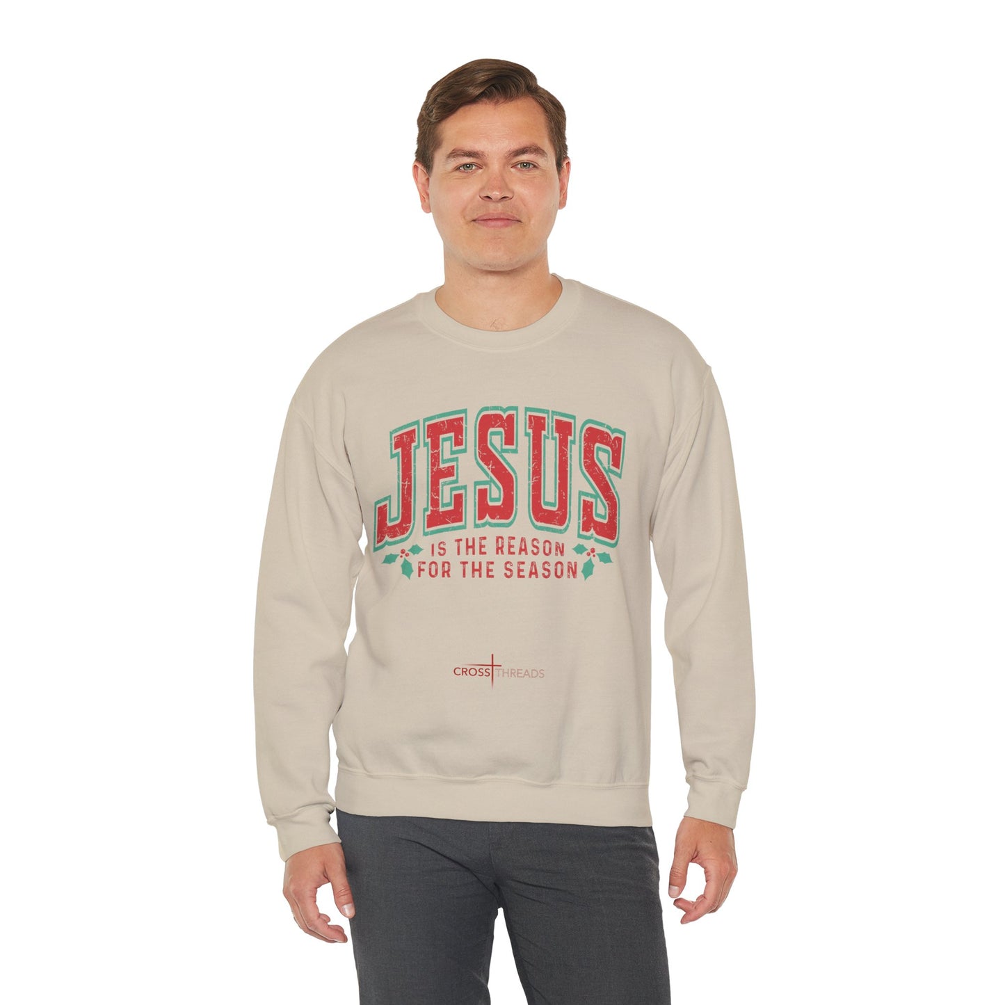 Christmas Collection - Jesus is the Reason Sweatshirt