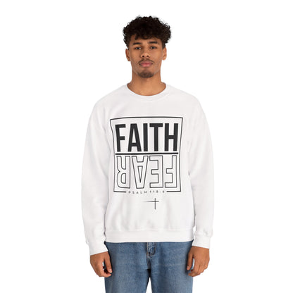 BOTH FAITH -  Faith Over Fear Sweatshirt