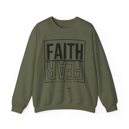 BOTH FAITH -  Faith Over Fear Sweatshirt