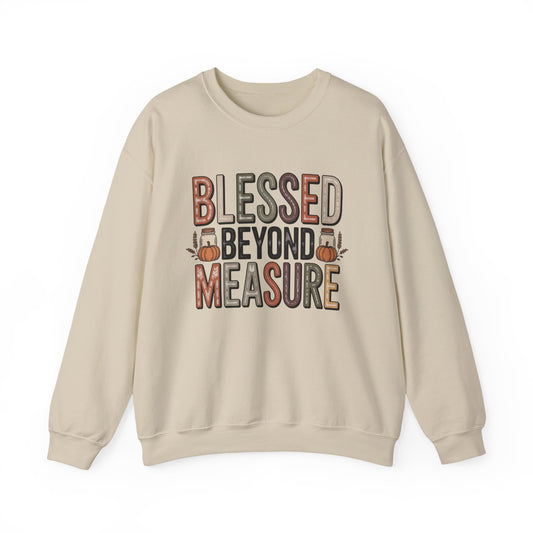 FALL - Blessed Beyond Sweatshirt