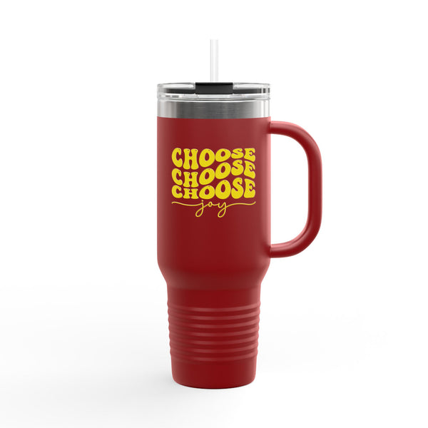 40oz Insulated Mug - Choose Joy
