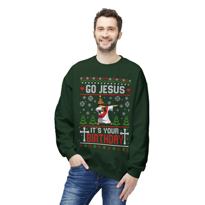 Christmas Collection - Go Jesus Sweatshirt