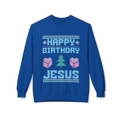 Christmas Collection - Happy Birthday Jesus Sweatshirt