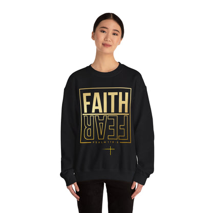 BOTH FAITH -  Faith Over Fear Sweatshirt