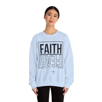 BOTH FAITH -  Faith Over Fear Sweatshirt