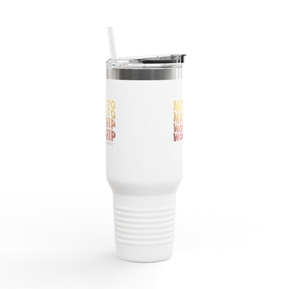 40oz Insulated Mug - Made to Worship